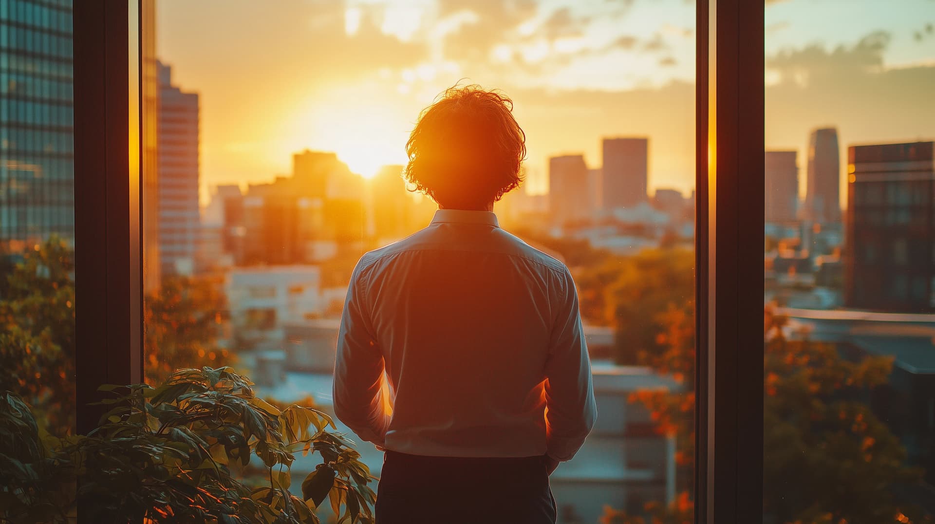 Professionnelle en réflexion sur sa carrière